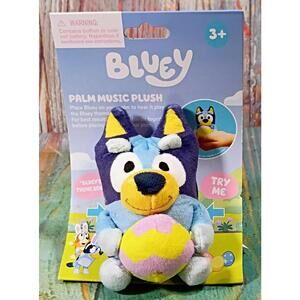 Bluey Palm Music Plush Toy - New old stock - Needs new batteries